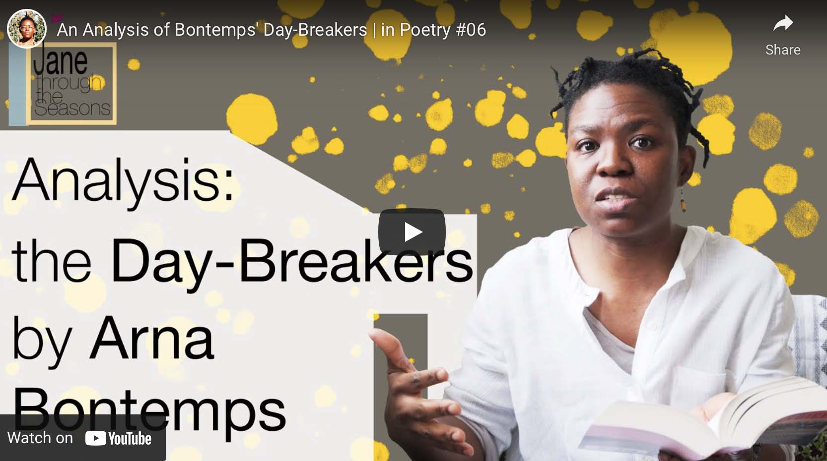 Read more about the article An Analysis of Bontemps’ Day-Breakers | in Poetry #06